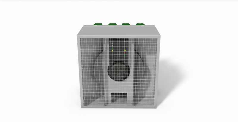 EC centrifugal fan unit filter group